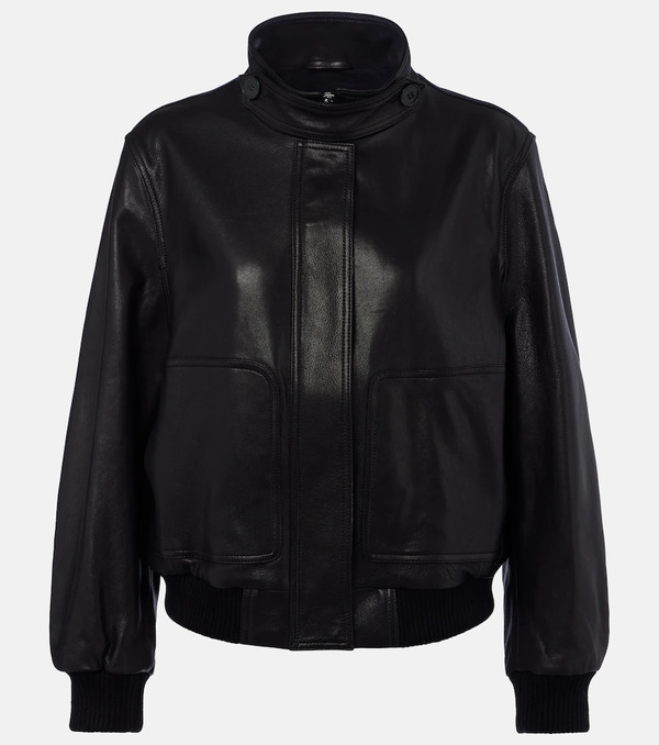  Nour Hammour Nour Hammour Rios Leather Jacket 