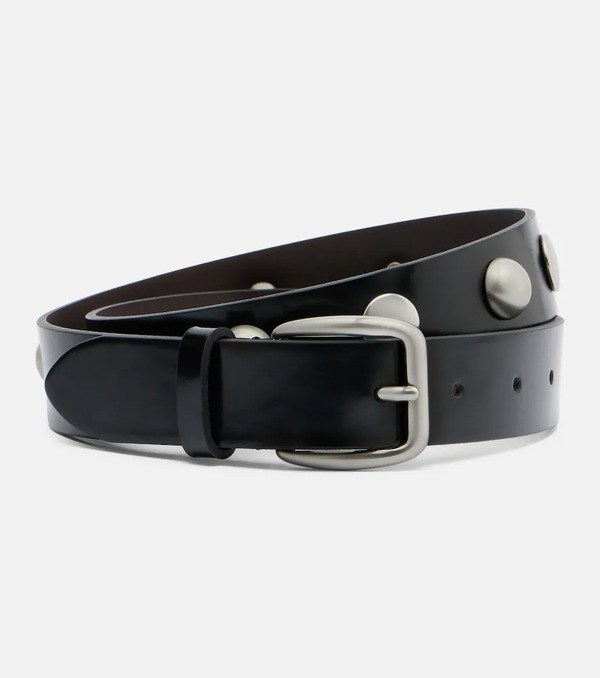  Nour Hammour Nour Hammour Studded Leather Belt 