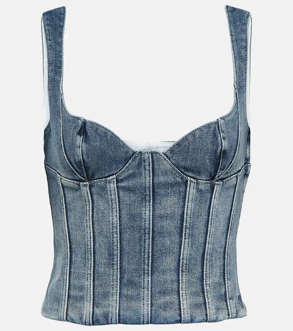  Off-white Off-white Denim Bustier 