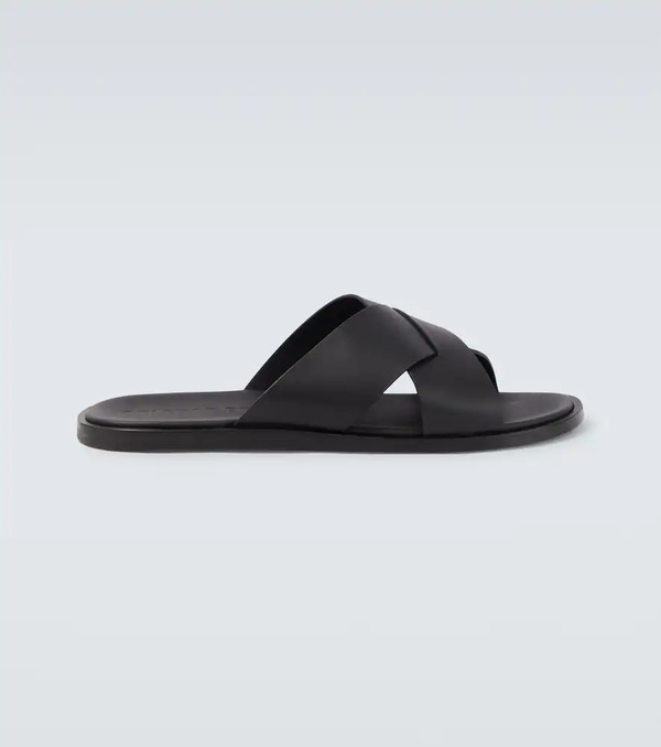  Orlebar Brown Orlebar Brown Leather Sandals 