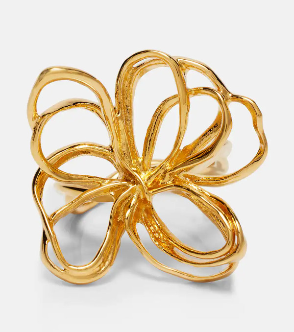 Oscar De La Renta Oscar De La Renta Threaded Flower Ring 
