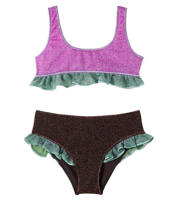  Oseree Kids Oseree Kids Lumiere Ruffled Bikini 