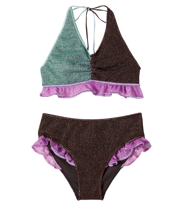  Oseree Kids Oseree Kids Lumiere Ruffled Bikini 
