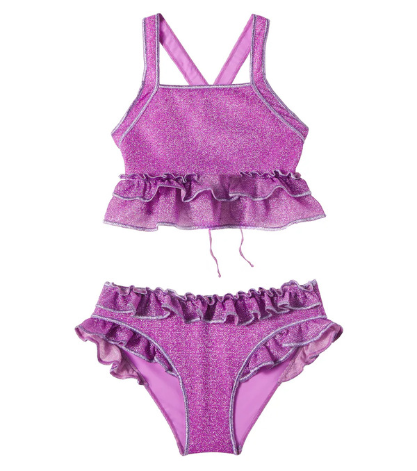  Oseree Kids Oseree Kids Lumiere Ruffled Bikini 