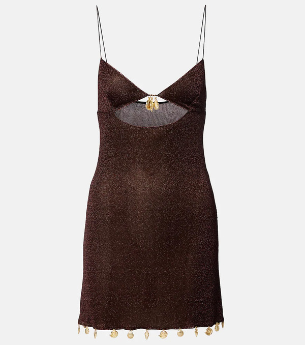  Oseree Oseree Lumiere Cutout Minidress 