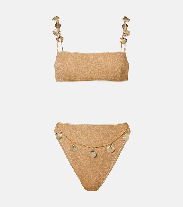  Oseree Oseree Lumiere Embellished Bikini 