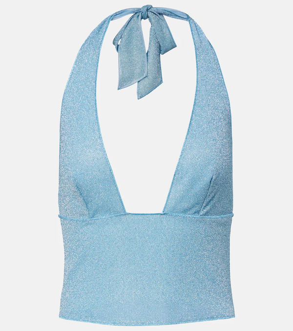 Oseree Oseree Lumiere Halterneck Top 