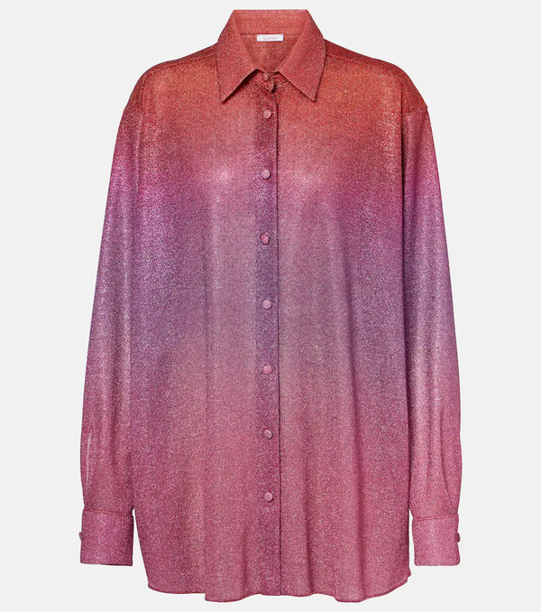  Oseree Oseree Lumiere Lame Shirt 