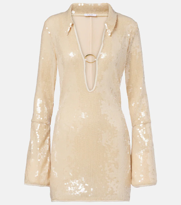  Oseree Oseree Marylin O Sequined Minidress 