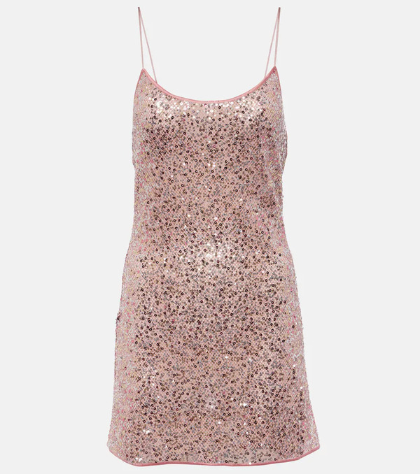  Oseree Oseree Netquins Slip Dress 