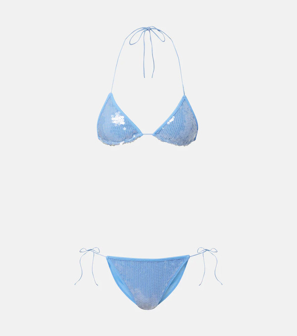  Oseree Oseree Sequined Bikini 