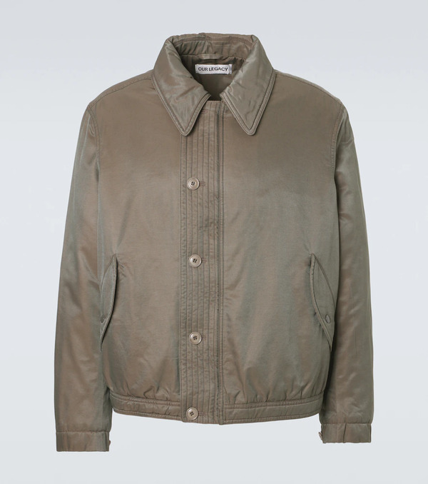  Our Legacy Our Legacy Auto Cotton-blend Twill Jacket 