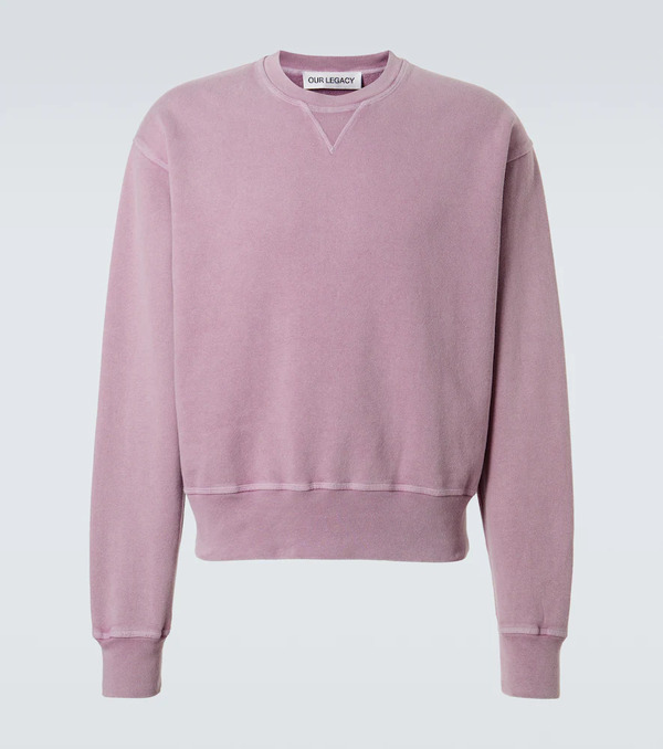  Our Legacy Our Legacy Base Cotton Fleece Sweatshirt 