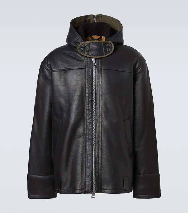  Our Legacy Our Legacy Blizzard Leather Jacket 