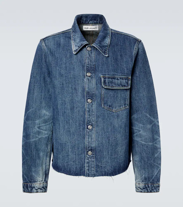  Our Legacy Our Legacy Cut Rebirth Denim Jacket 