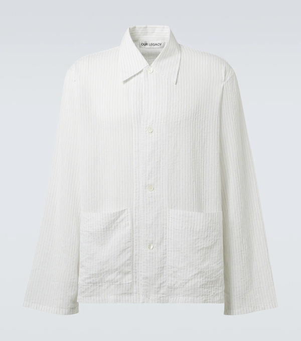  Our Legacy Our Legacy Haven Striped Overshirt 