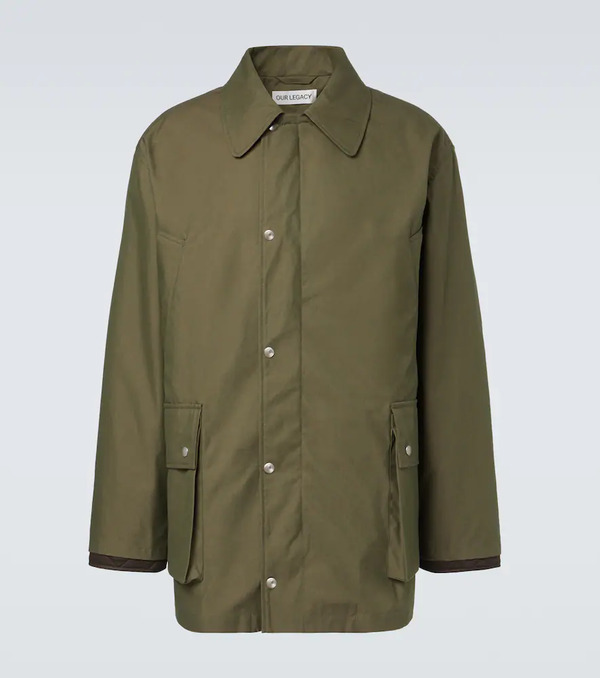  Our Legacy Our Legacy Hunter Cotton-blend Canvas Jacket 