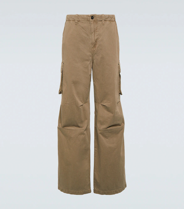 Our Legacy Our Legacy Mount Herringbone Cotton Cargo Pants 