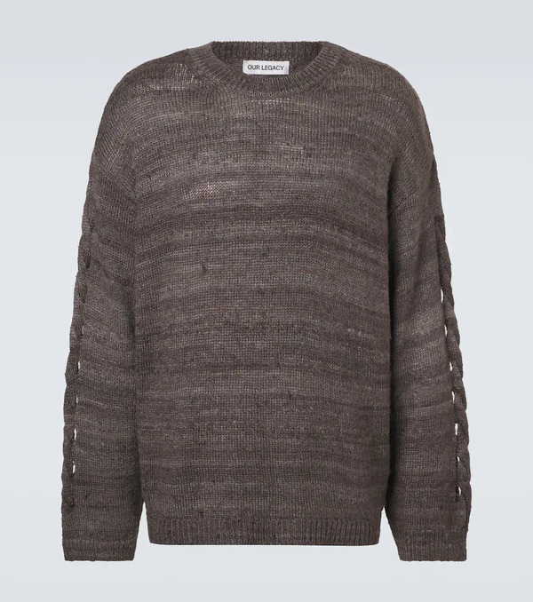 Our Legacy Our Legacy Popover Silk Sweater 