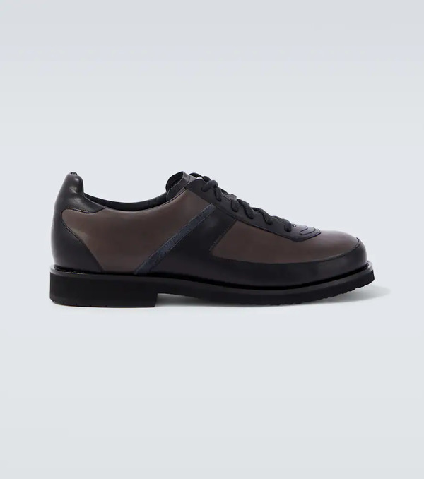  Our Legacy Our Legacy Ten Pin Leather Sneakers 