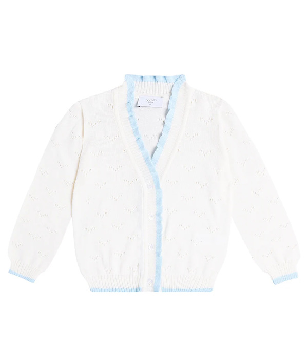  Paade Mode Paade Mode Embroidered Cotton Cardigan 