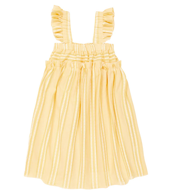  Paade Mode Paade Mode Embroidered Ruched Cotton Dress 