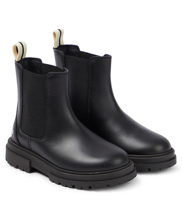  Palm Angels Kids Palm Angels Kids Leather Chelsea Boots 