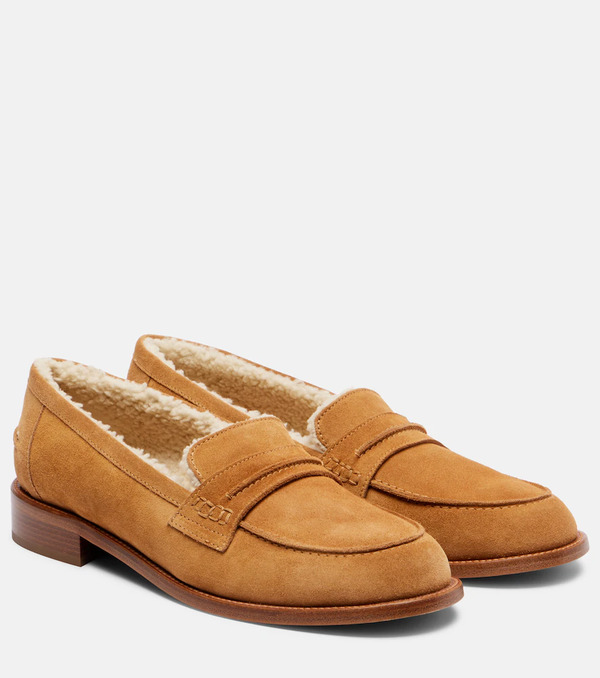  Paris Texas Paris Texas Dylan Suede Penny Loafers 
