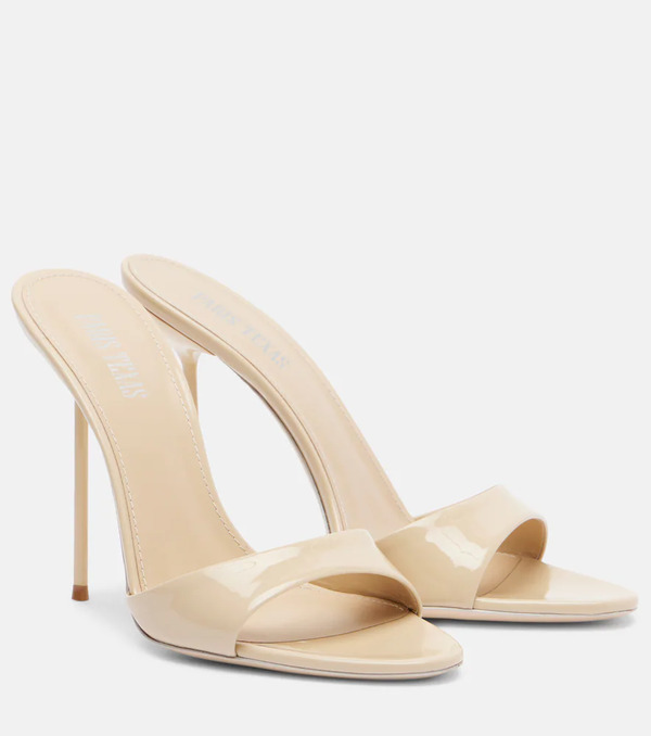  Paris Texas Paris Texas Lidia 105 Patent Leather Mules 
