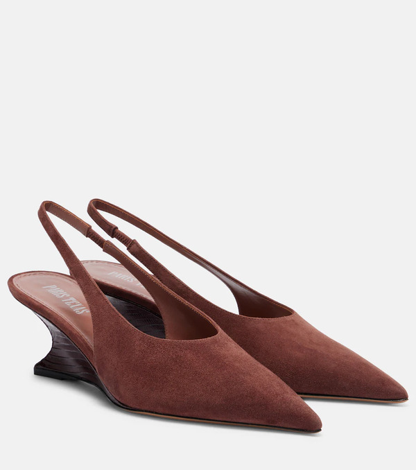  Paris Texas Paris Texas Nina 50 Suede Wedges 