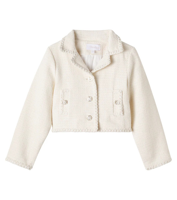  Patachou Patachou Cotton-blend Tweed Jacket 