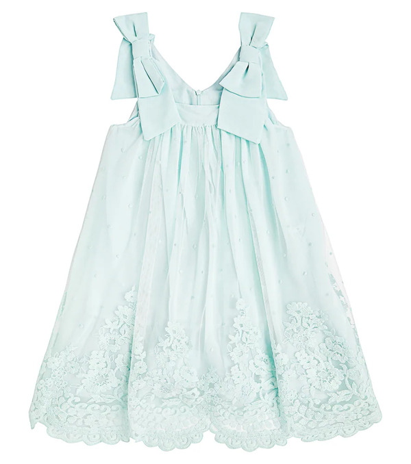  Patachou Patachou Embroidered Tulle Dress 