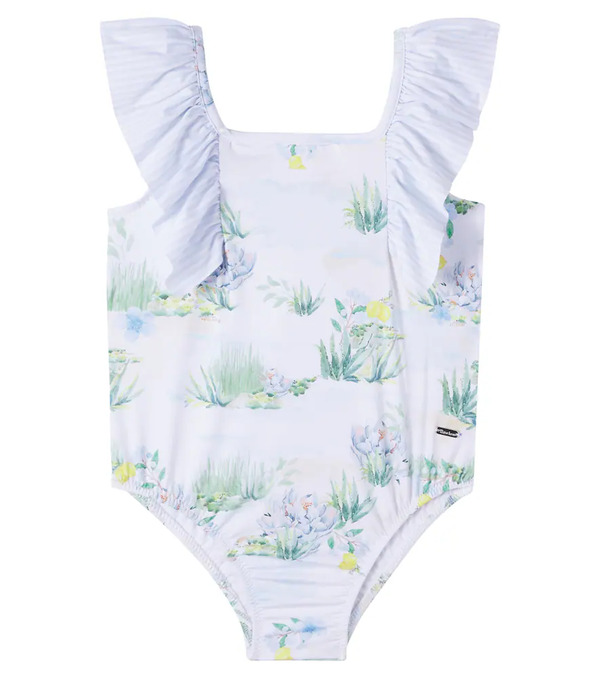  Patachou Patachou Printed Ruffled Swimsuit 