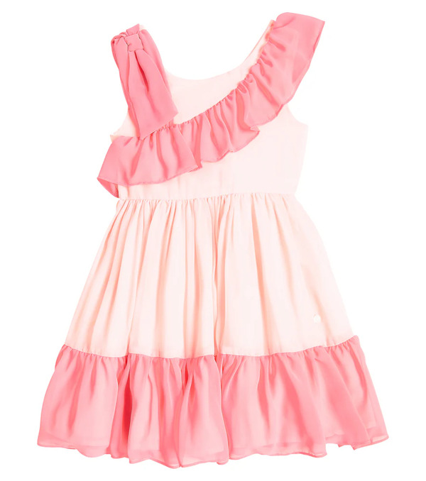  Patachou Patachou Ruched Chiffon Dress 