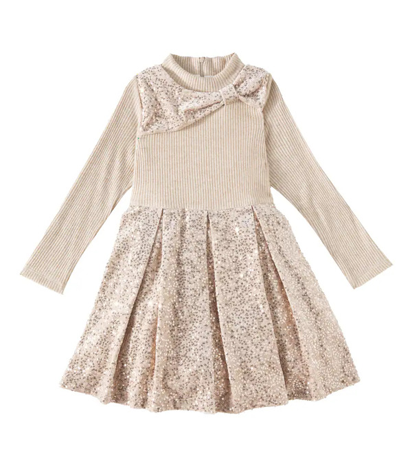  Patachou Patachou Sequined Dress 