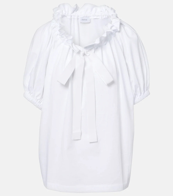  Patou Patou Cotton Jersey Top 