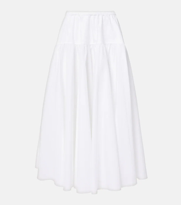  Patou Patou Cotton Midi Skirt 