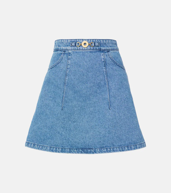  Patou Patou Cotton Miniskirt 