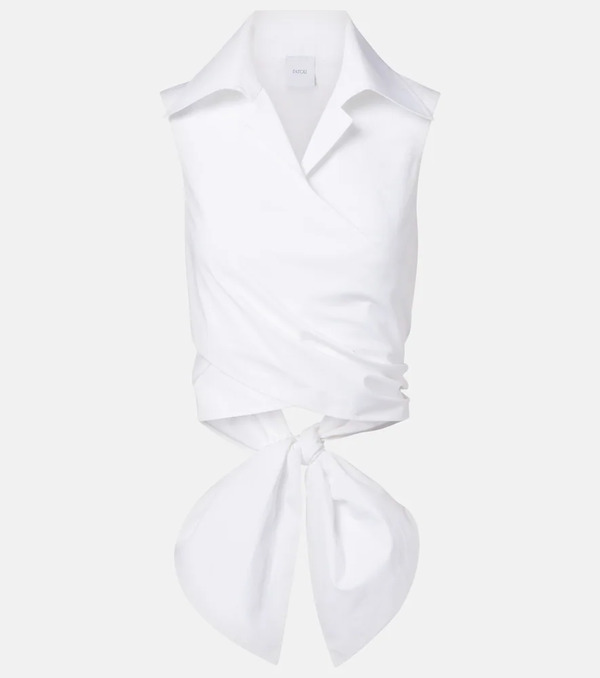  Patou Patou Cutout Cotton Top 