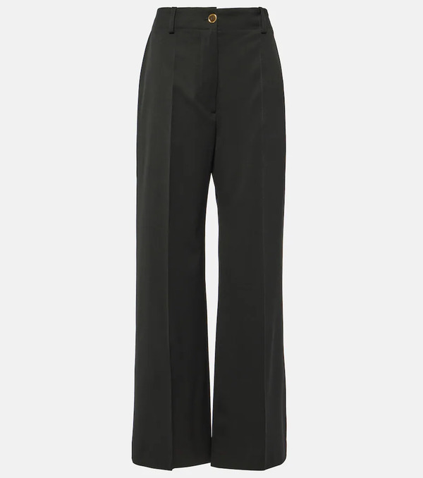  Patou Patou Mid-rise Wool-blend Straight Pants 