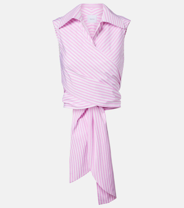  Patou Patou Striped Cotton Top 