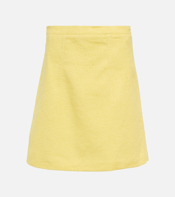  Patou Patou Tweed Miniskirt 