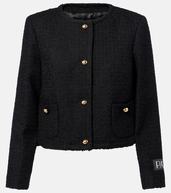  Patou Patou Wool-blend Tweed Jacket 