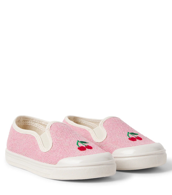  Pepe Pepe Embroidered Slip-on Sneakers 