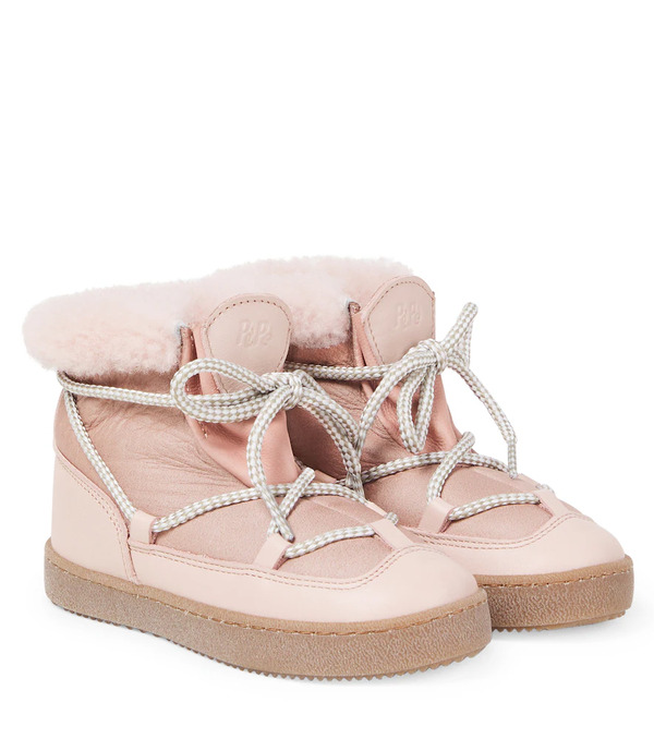  Pepe Pepe Leather And Suede Boots 