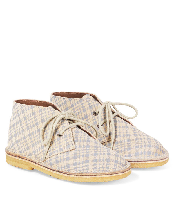  Pepe Pepe Printed Suede Boots 