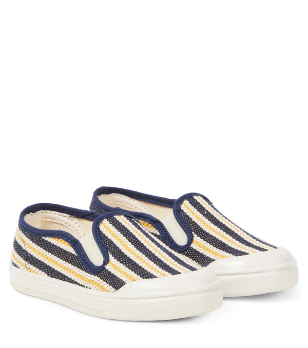  Pepe Pepe Striped Slip-on Sneakers 