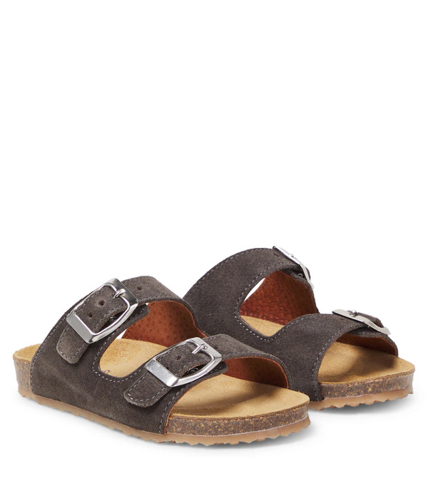  Pepe Pepe Twoconme Suede Sandals 