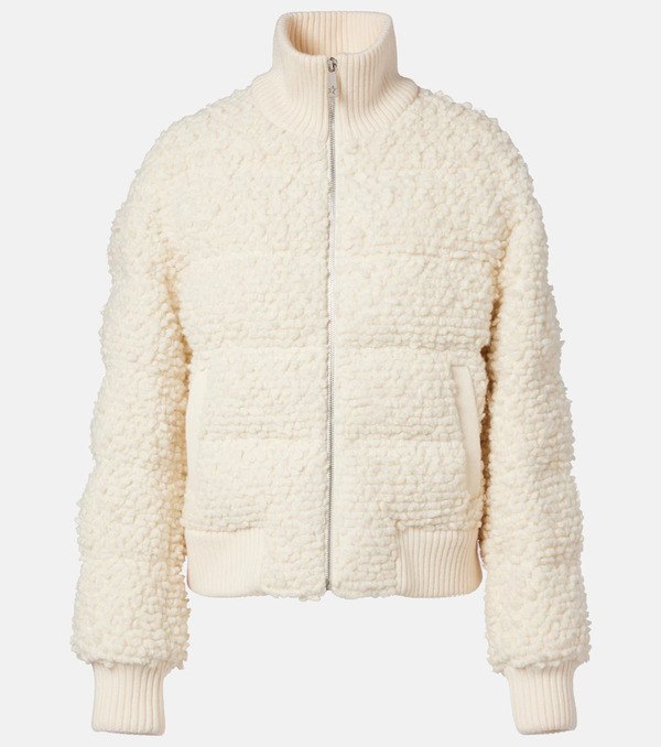  Perfect Moment Perfect Moment Apres Wool Down Bomber Jacket 
