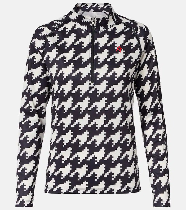  Perfect Moment Perfect Moment Houndstooth Ski Top 